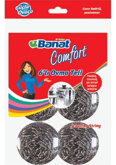 Banat Comfort Ovma Teli 6 Adet