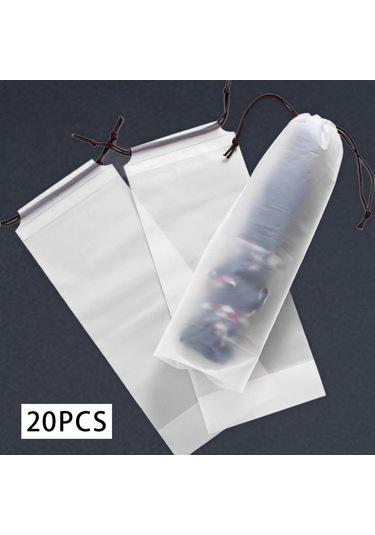 Homyl 20x Şemsiye Çanta, Seyahat Kollu, Taşınabilir Yarı Beyaz