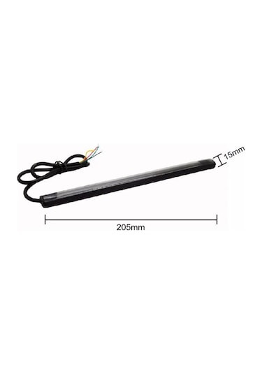MOTORSİKLET PARK STOP SİNYAL LEDİ 32 LEDLİ FLEXİBLE LED 2 RENK KA