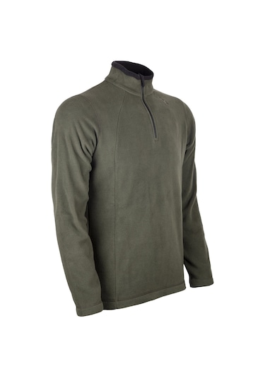 Evolite Fuga Kadın Mikro Polar Sweater - Haki Haki