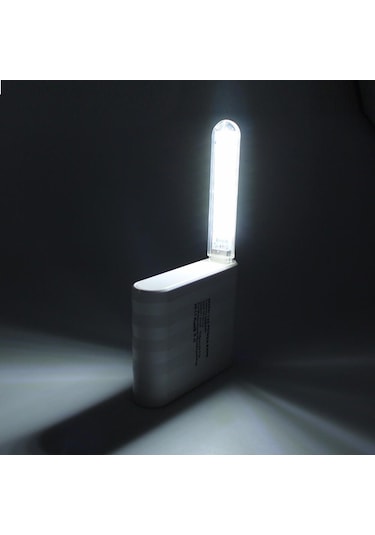 Unichrome Appa Taşınabilir 8 Ledli Büyük Flash USB Led Işık Gece Lambası Çok Renkli