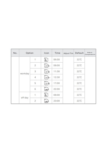 Geeksen Akıllı Isıtıcı Kontrolörü K2h16a - Lcd Dokunmatik Ekran, 7 Gün Programlanabilir, 6 Zaman Aralığı, Çocuk Kilidi, Cam Paneli, Sıcaklık Gösterimi