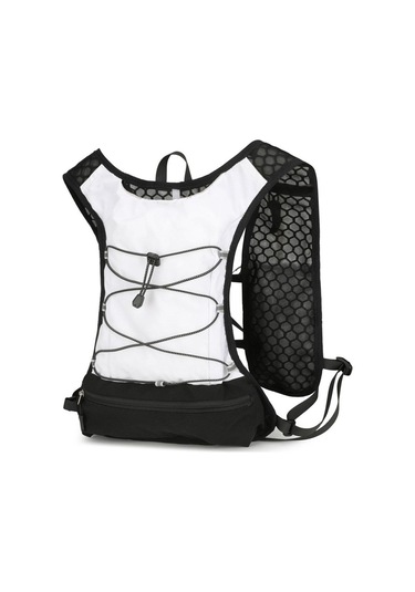 Suntek Kadın Koşu Yeleği Koşucu Sırt Çantası Hidrasyon Beyaz
