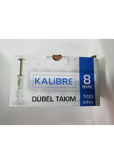 Kalibre Dübel 8 Mm(100Ad)