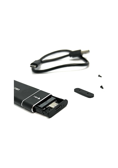 Boblov Usb Nvme Kutu Nvme M.2 To Type-c Usb3.1 10gbps Aluminyum