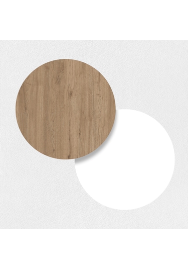 Robin Home Lena Yemek Masası 140x80 Sepet-beyaz