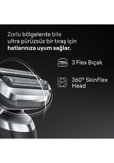 Braun Series 7 Elektrikli Tıraş Makinesi Yedek Başlığı, 74s