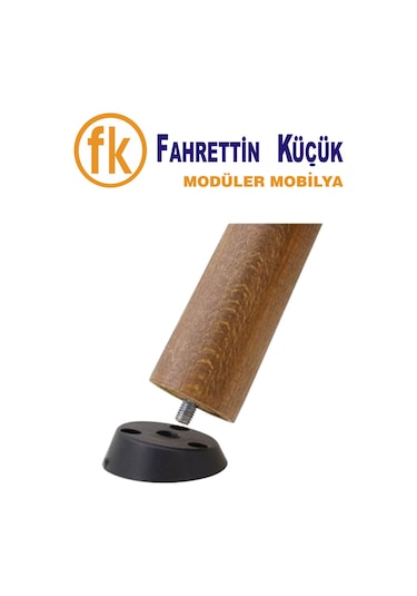 Fahrettin Küçük Mobilya Masa Sehpa Ayağı Bağlantı Aparatı Açılı Zigon Aparatı Çocuk Masası Ayak Aparatı ADPTR4 Siyah