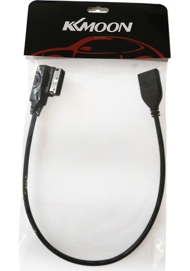 Besthome1 Mercedes-benz Amı Bağlantı Kablosu, Usb'den Amı'ye, Direksiyon Destekli, 26cm, Plug & Play, Rohs Onaylı