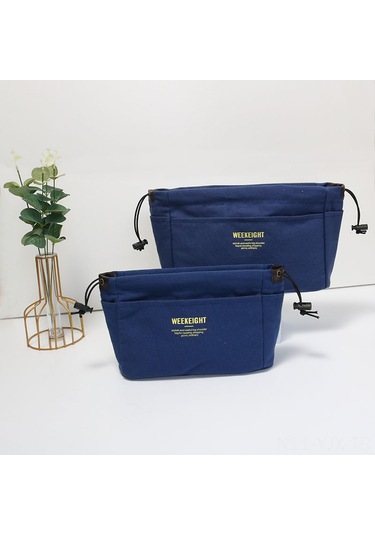 Geekyou Dayanıklı Kumaş Seyahat Organizer Çantası - Makyaj, Tıbbi Malzeme Ve Anne Gereçleri İçin Taşınabilir Depolama Çanta Küçük Boy, Bej