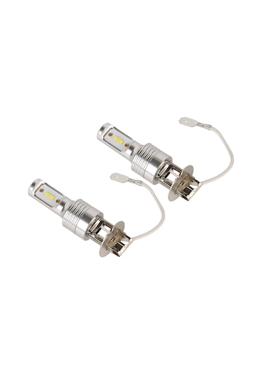 Dofolink 3500lm H3 Led Araba Fari Ampülü 6000k Beyaz 20w/adet 1860 Led Çip 50.000+ Saat Ömür Plug&play 12v