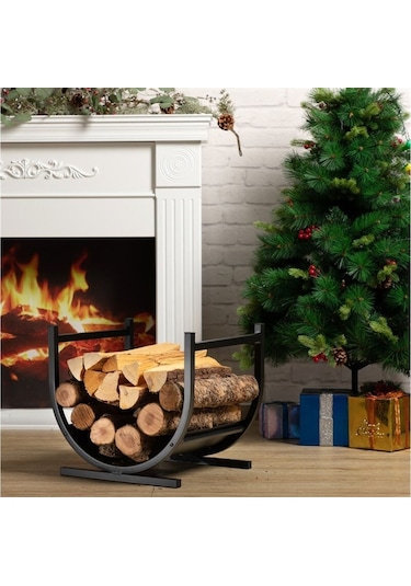 Secret Model Metal Şömine Odunluğu