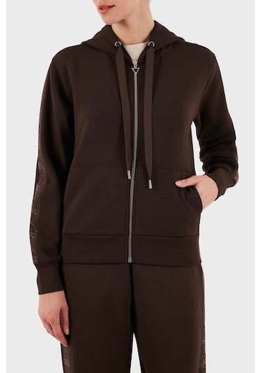 Guess Bayan Sweat W5yq05 Kbye2 G1eb Kahve Kahve