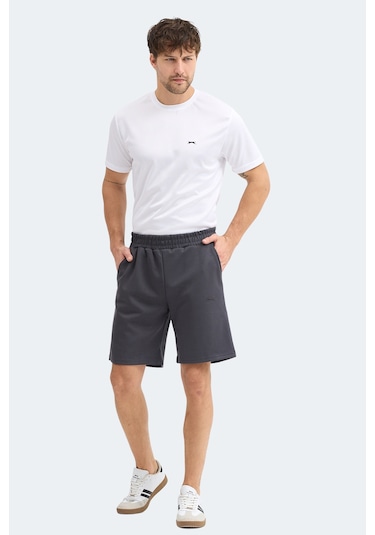 Slazenger Arc In Erkek Koyu Gri Şort Koyu Gri