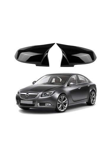 Opel İnsignia Yarasa Ayna Kapağı Batman Parlak Siyah Piano Black