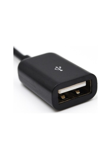 Springsun Micro Usb Android Otg Hub: 3'lü Çıkışlı Güçlü Veri Kablosu, Telefon-tablet İçin Usb Flash Belleği Ve Perifer Bağlantısı, Plug & Play Mint - Siyah