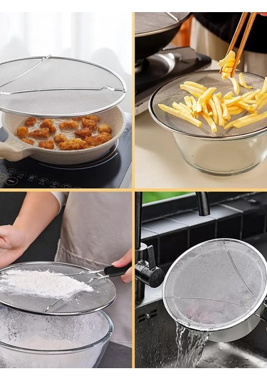 Xınest 29 Cm Tava İçin Sıçrama Önleyici Örtü 399623679 Diğer