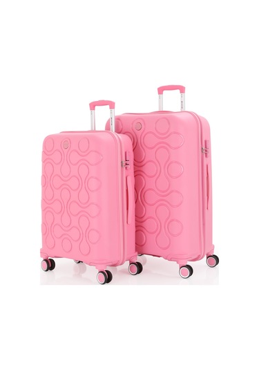 Mçs Polipropilen 2li Valiz Seti Büyük & Orta V376 S23sy1000048-set 00020 Pembe