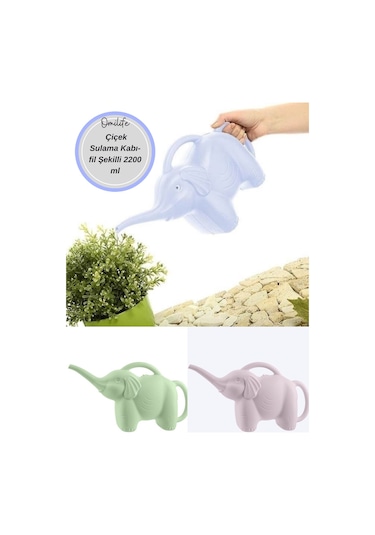 Çiçek Sulama Kabı-fil Şekilli 2200 Ml