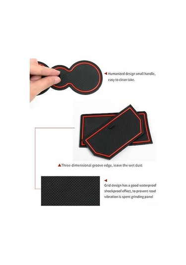 Besthome1 2012-2018 Range Rover Evoque Otomatik Kupa Tepsisi, Su Geçirmez Toz Geçirmez Kauçuk Tabanlı