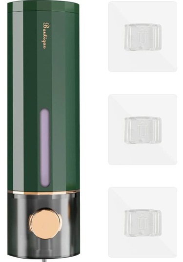 Xun Sıvı Sabunluk Duvara Montaj 450ml/15oz, Lüks Duş El Şeffaf