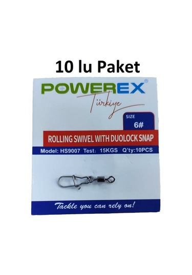 Powerex Hs9007 No:6 Klipsli Fırdöndü 10 Adet
