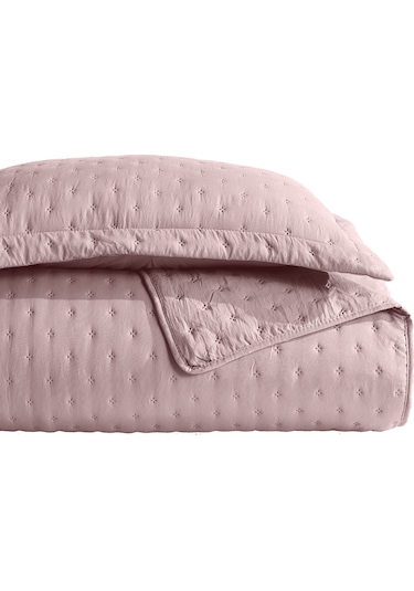 Elart Yatak Örtüsü Helena Çift Kişilik 3 Parça 240x260 Cm Pudra Pudra
