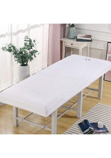 Suntek Ev Salon Vücut Bakımı Için Yüz Delikli Masaj Beyaz