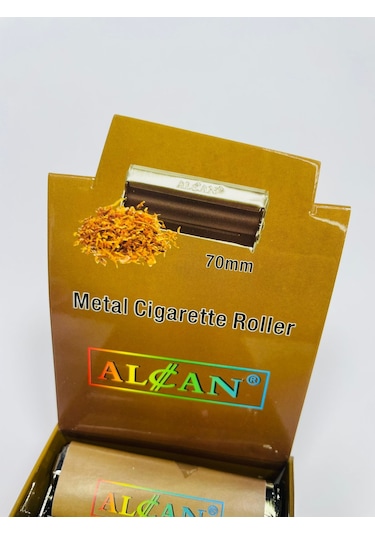 Alcan Marka Metal Küçükboy Sigara Sarma Makinası //78mm