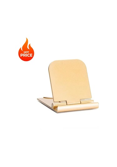 Vıkefon Katlanabilir Evrensel Telefon & Tablet Standı İphone 16 Samsung Xiaomi İpad Yellow