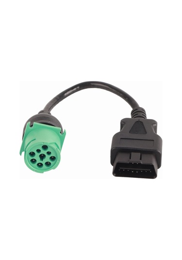 Kosona Cummins Diesel Motoru İçin Obd2 16 Pin'den 9 Pin Erkek Bağlantı Kablosu - Diagnoz Adaptörü, Pvc/pe Malzeme, Esnek Ve Dayanıklı