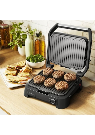 Tefal SuperGrill 3in1 6 Dilim Kapasiteli 2000 Watt Barbekü Izgara ve Tost Makinesi