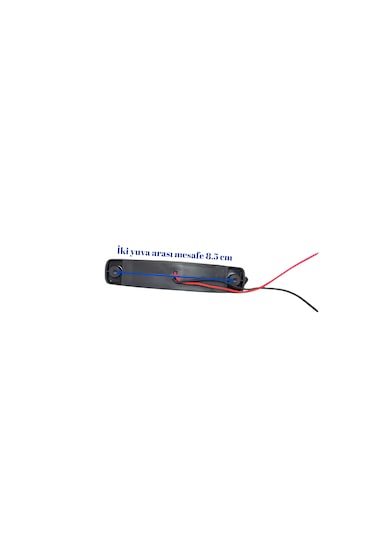 10 Adet Mavi Parmak Lamba 6 Led 12v 24v