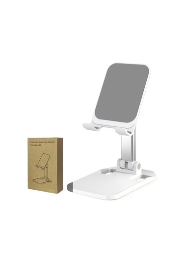 Luckysouk Masaüstü Canlı Yayın Drama Mini Taşınabilir Teleskopik Katlanır Cep Tablet Telefon Evrensel Tutucu Beyaz Yok Havalandırma T6dc9v