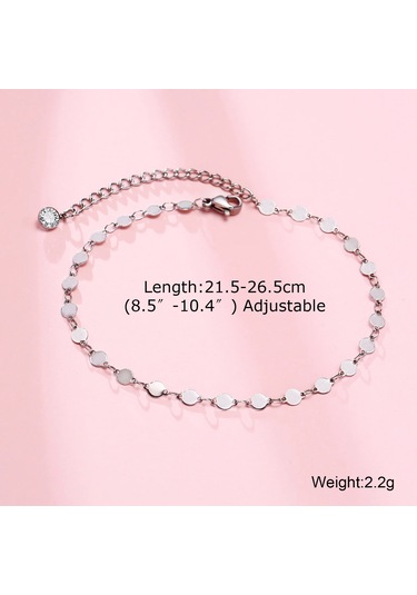 Mprainbow Paslanmaz Çelik Erkek Halhal - Çift Zincirli Erkek Bilekliği, Hediye Seçeneğimavi Beyaz Çinko Kaplama Mavi Beyaz Çinko Kaplama