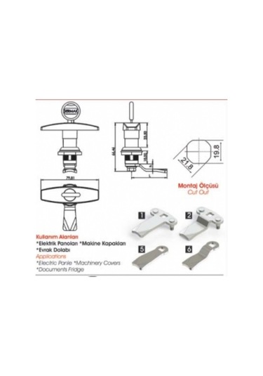 Sermak Kollu Kilit Enka448