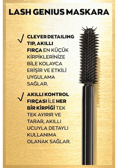 Avon Lash Genius 5 Kirpik Etkisi Maskara Modern Navy