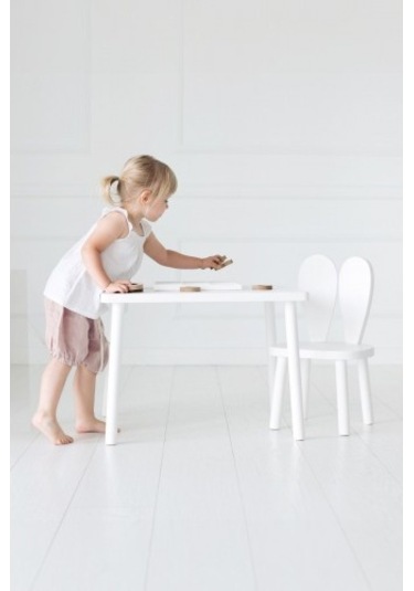 Bee Smart Ms-24-1 Full Beyaz Set 1 Masa 1 Sandalye BEESMART.008 Diğer