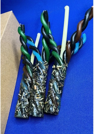 Svecnaa Magia 3'lü Mum Seti "vikır" Yolları Açma 231501886 Siyah