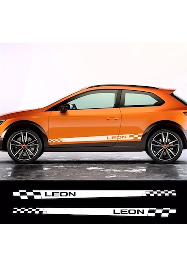 Seat Leon Yan Kapı Sticker Etiket Modeli 2