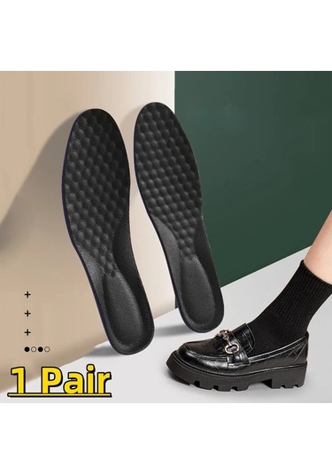 Fochsia Kadın Konforlu Tabanlık Esnek Spor Siyah 35-36 Destek Rahat