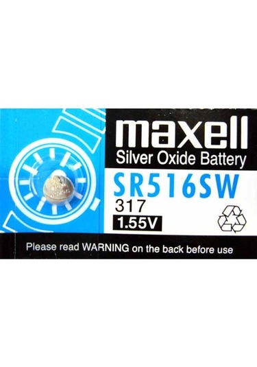 Maxell Sr-516Sw Lityum 10Lu Paket Pil