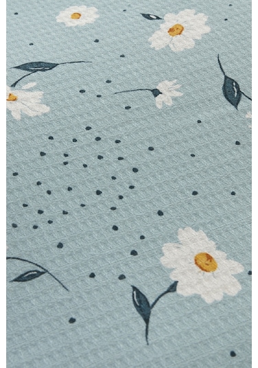 Karaca Home Daisy %100 Pamuk Tek Kişilik Pike Takımı Mint Mint