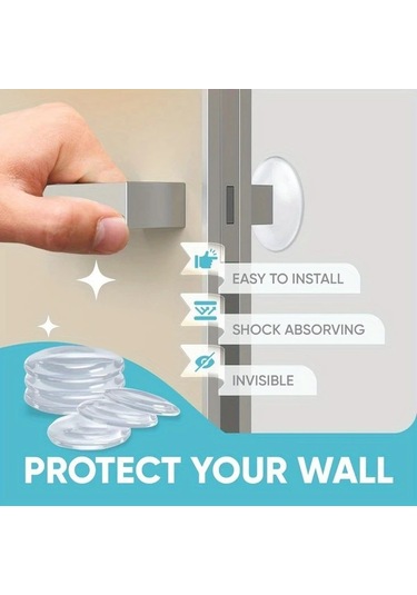 Xuweiwei Kalın Kapı Tutamacı Süngeri 50x8mm Ses Önleyici Çarpışma Koruma Paspası