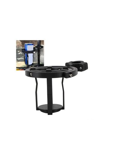 Xindoker Plastik Jiroskopik Bardak Tutucu: Taşınabilir, Tüm Araçlarda Uygulanabilir, Dengeleme Teknolojisi İle Dökülme Engeli, Ayarlandırabilir Montaj - Siyah Siyah