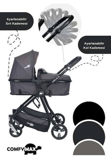 Comfymax Cadillac Sl Travel Sistem Bebek Arabası