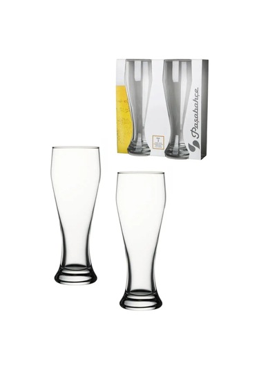 Pasabahce Bardaklar Cam 415 Ml Set 2 Adet. Bira 40777920 Beyaz