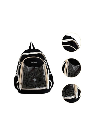 Suntek Moda Sırt Çantası Gündelik Sevimli Genç Kızlar Için Siyah