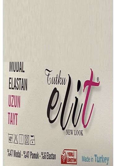 Tutku Elit Kadın Modal Likralı Uzun Tayt 2101 - 1adet 001