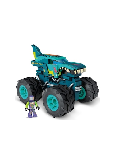 Hdj95 Mega. Hot Wheels Wrex Monster Truck. 187 Parça. 5 Yaş